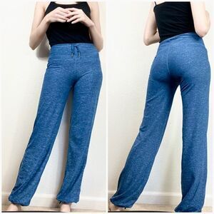 Lululemon Blue Heathered Yoga Pants